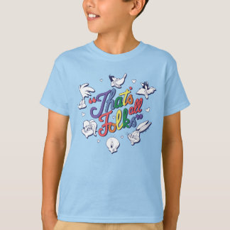 Camiseta LOONEY TUNES™ - ¡Eso es todo, amigos! Insignia de