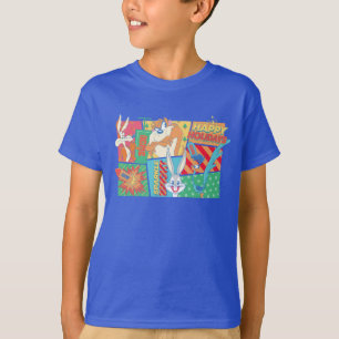 Camiseta LOONEY TUNES™   Patrón de vacaciones felices