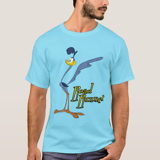 Camiseta LOONEY TUNES™ Retro Laughs | ROAD RUNNER™ (Anverso)