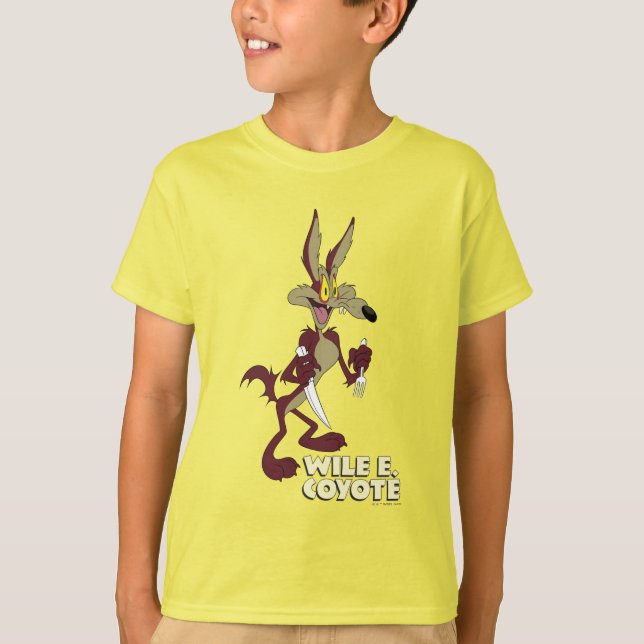 Camiseta LOONEY TUNES™ Retro Laughs| WILE E. COYOTE™ (Anverso)