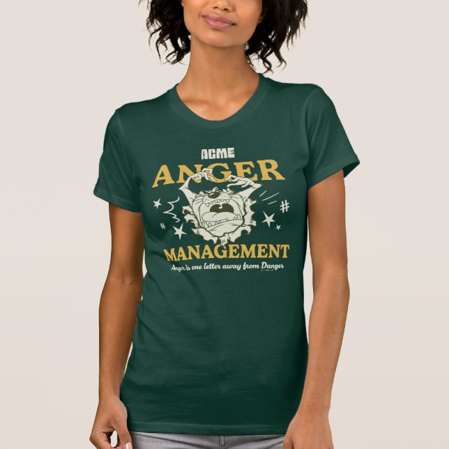 Camiseta LOONEY TUNES™ |TAZ™ ACME Anger Management (Anverso)