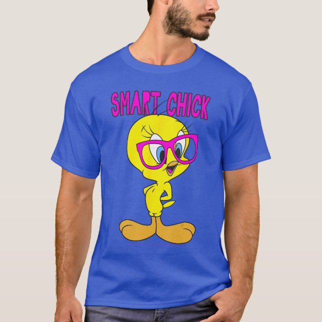 Camiseta Looneyunesweety Bird Smart Chick retro (Anverso)