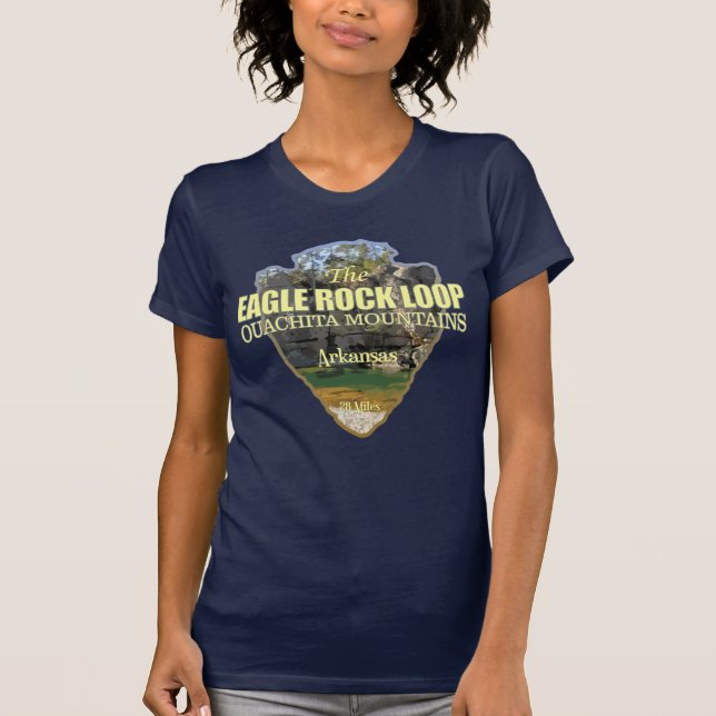 Camiseta Loop de roca águila (punta de flecha) (Anverso)