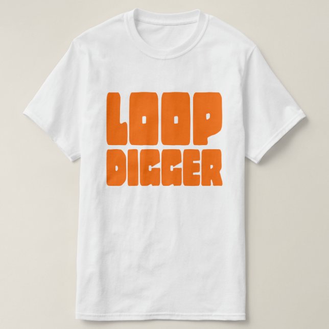 CAMISETA LOOP DIGGER (Diseño del anverso)