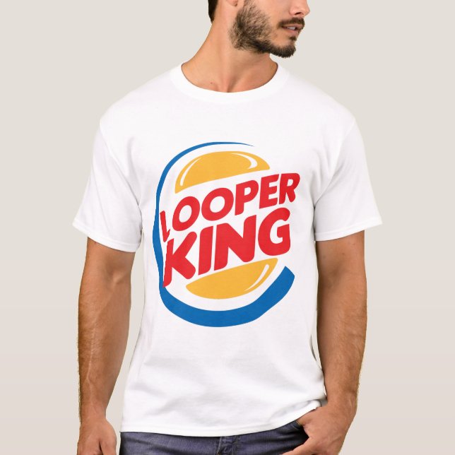 Camiseta Looper king | Beatbox United (Anverso)