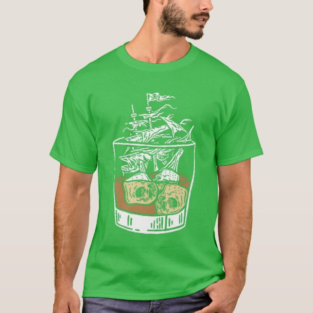 Camiseta loose lips sink ships funny (Anverso)