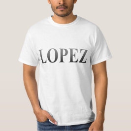 CAMISETA LÓPEZ