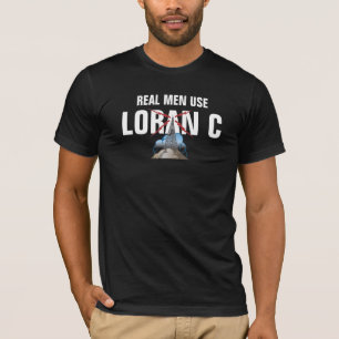 Camiseta LORAN real C del uso de los hombres