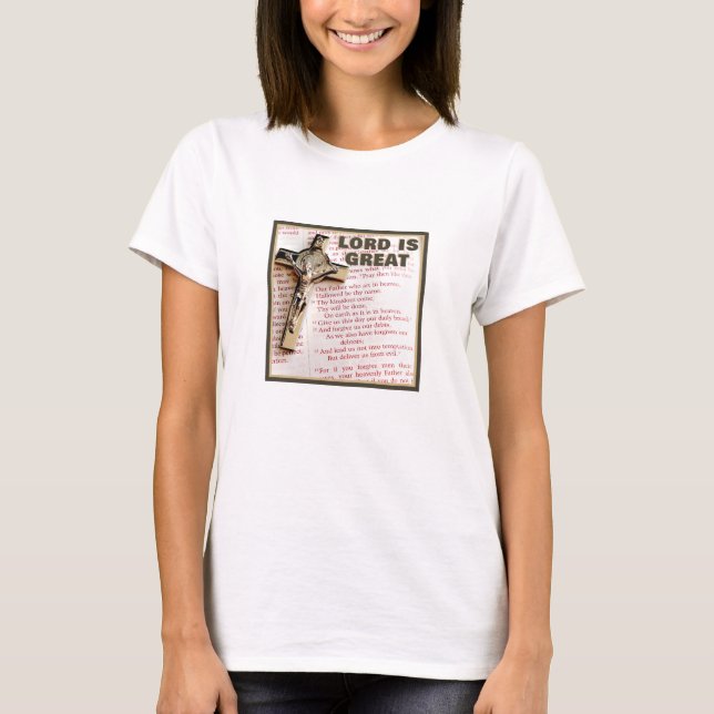 Camiseta Lord Is Great (light) T-Shirt (Anverso)