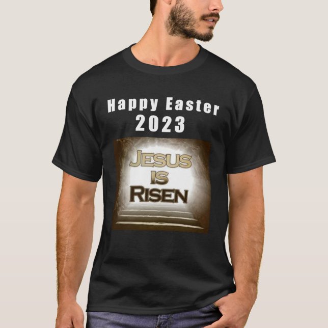 Camiseta Lord Jesus Christ is Risen  Resurrection of Jesus (Anverso)