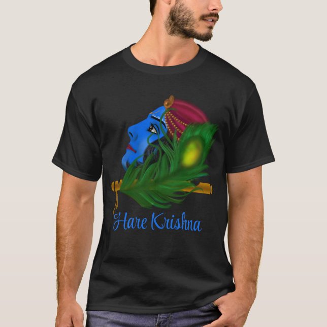 Camiseta Lord Krishna - Krishna art T-Shirt (Anverso)