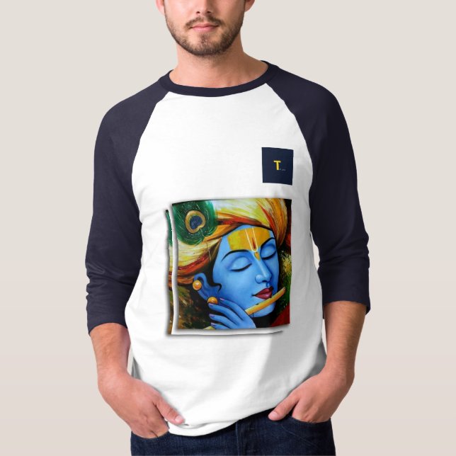 CAMISETA LORD KRISHNA UNISEX T-SHIRT (Anverso)