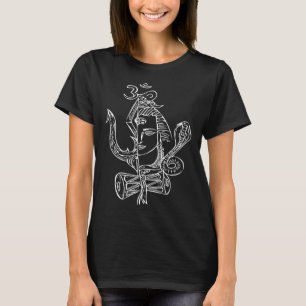 Camiseta Lord Shiva Dios hindú Espiritual Yogi Inspirador 