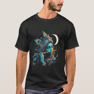 Camiseta Lord Shri Krishna Hindu God Lord Shri Krishna Love