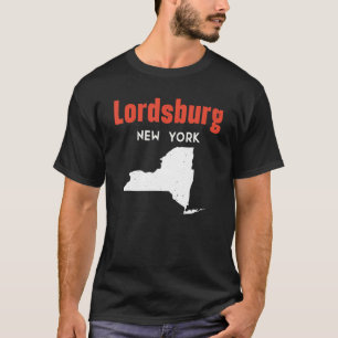 Camiseta Lordsburg Nueva York Estados Unidos Viajes New Yo