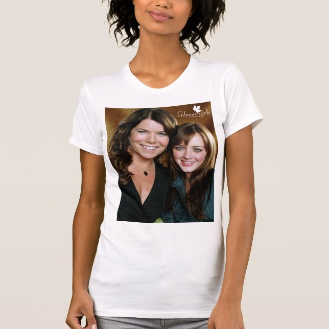 Camiseta Lorelai y Rory Close-Up Retrato (Anverso)