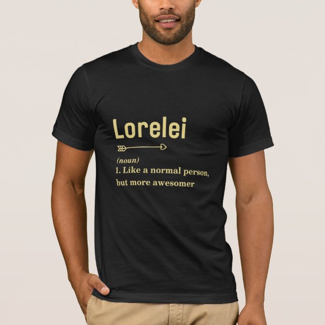 Camiseta Lorelei de las mujeres y la tradición de definició (Anverso)