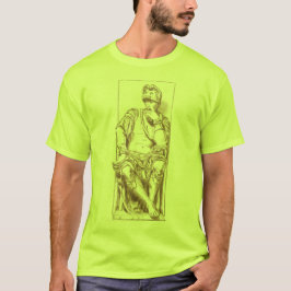 Camiseta Lorenzo de Medici Tomb, Michelangelo, mi dibujo 