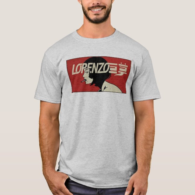 Camiseta LORENZO : Tokyo Noir (Anverso)