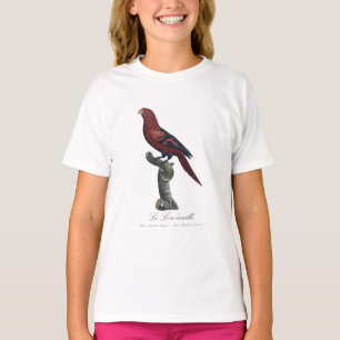 Camiseta Lori escamado / Lori de rachas azules