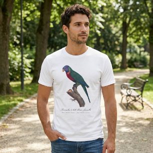 Camiseta Loricito arcoíris hembra, Trichoglossus moluccanus