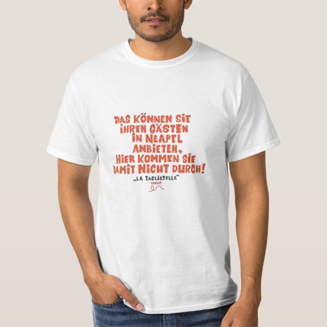 Camiseta Loriot - Die Nudel - T-Shirt (Anverso)