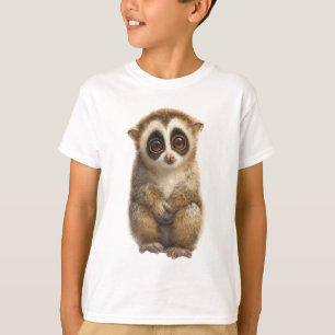 Camiseta Loris Primate Bebés Adorables De Ojos Grandes