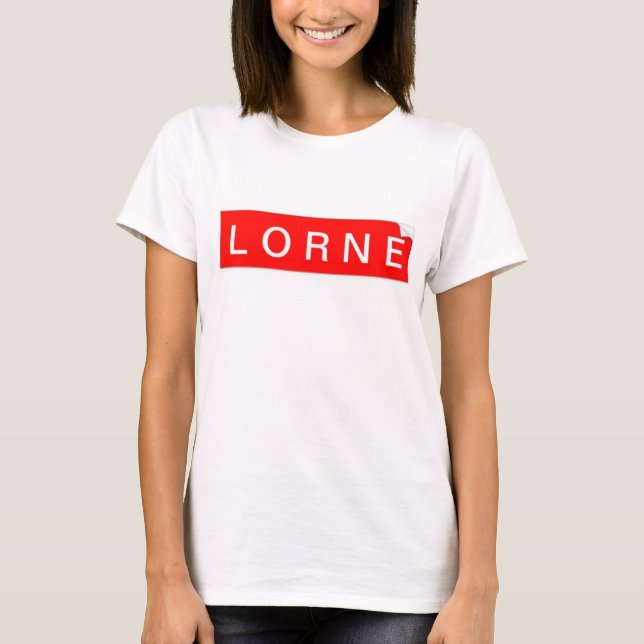 Camiseta Lorne (Anverso)