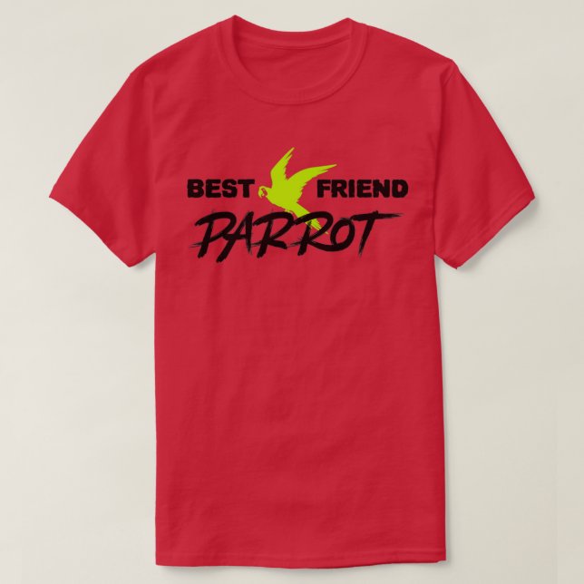 Camiseta Loro amigo 1 (Diseño del anverso)