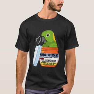 Camiseta Loro antidepresivo lindo I Amazonía napada amarill