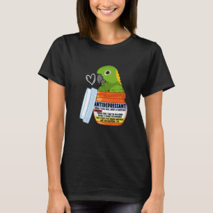 Camiseta Loro antidepresivo lindo I Amazonía napada amarill