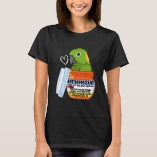 Camiseta Loro antidepresivo lindo I Amazonía napada amarill