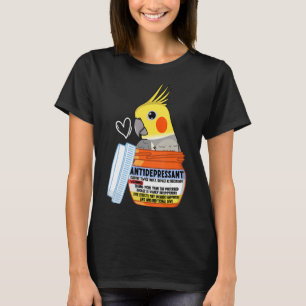 Camiseta Loro antidepresivo lindo I Cockatiel