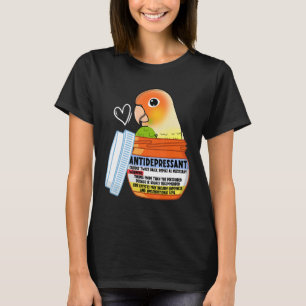 Camiseta Loro antidepresivo lindo I Queche verde piña