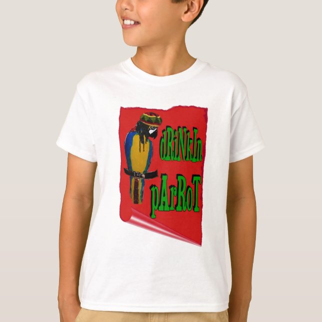 Camiseta Loro bebedor (Anverso)