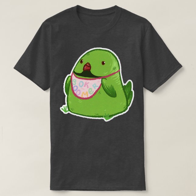 Camiseta Loro boomer (Diseño del anverso)