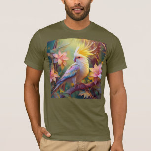 Camiseta Loro Cacatúa Ala Irisada Ave Fantasía