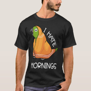 Camiseta Loro Cansado odia las mañanas de mi Amazonía napad