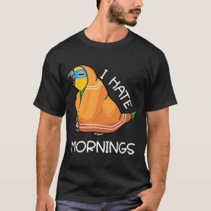 Camiseta Loro Cansado odia las mañanas en la Amazonía alada
