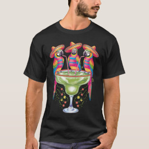 Camiseta Loro Cinco De Mayo Dulce Festín Mexicano