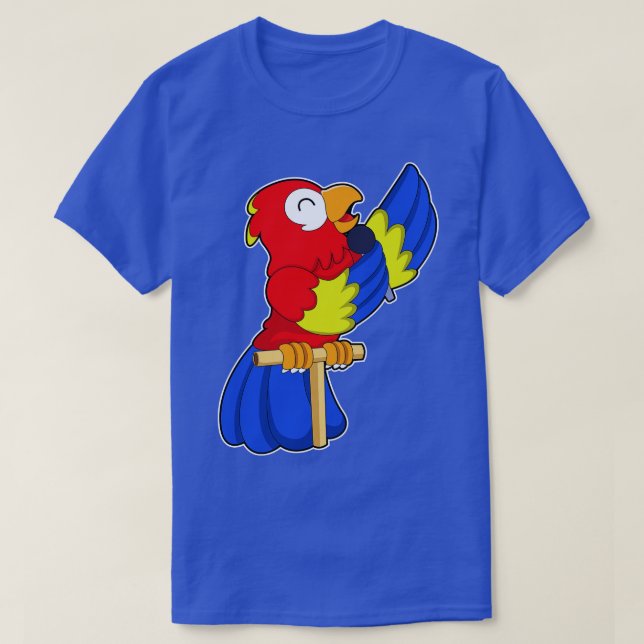 Camiseta Loro como cantante con micrófono (Diseño del anverso)