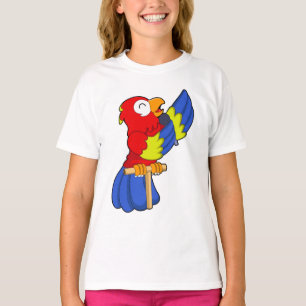 Camiseta Loro como cantante con micrófono