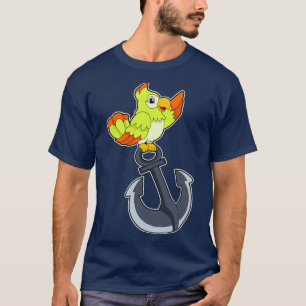 Camiseta Loro con ancla