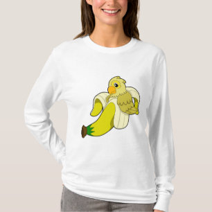 Camiseta Loro con banana