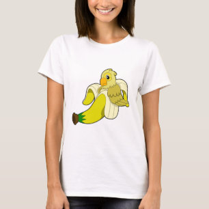 Camiseta Loro con banana