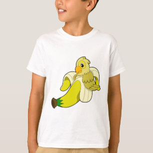 Camiseta Loro con banana