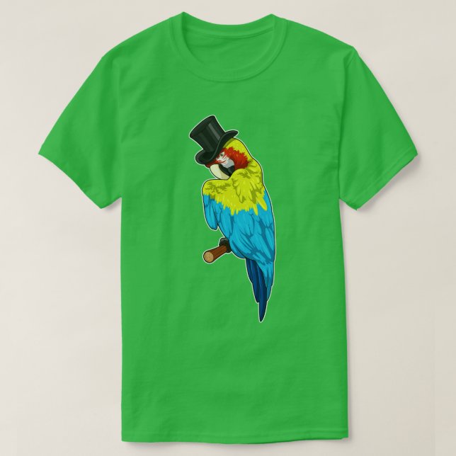 Camiseta Loro con cilinder (Diseño del anverso)
