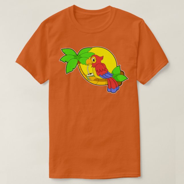 Camiseta Loro con coco (Diseño del anverso)