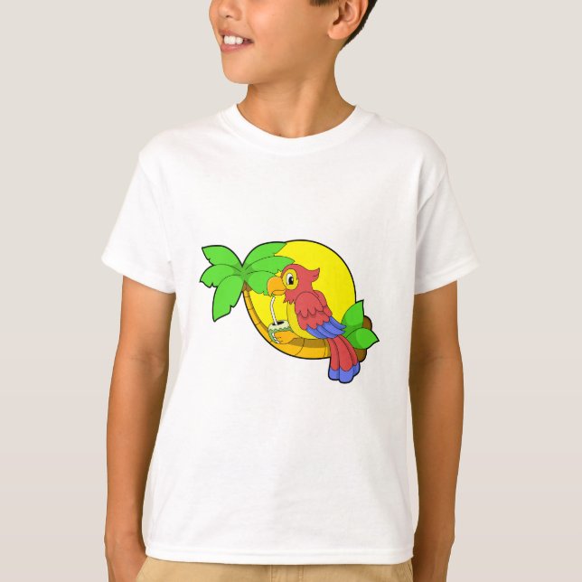 Camiseta Loro con coco (Anverso)