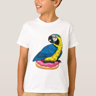 Camiseta Loro con donut